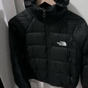 The North Face woman’s Dark Puffer Jacket